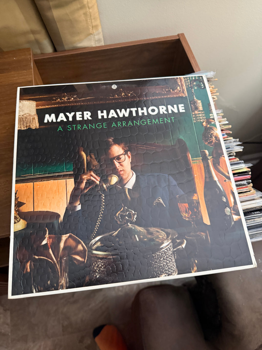 MAYER HAWTHORNE — A STRANGE ARRANGEMENT  (LP, VG+/VG)